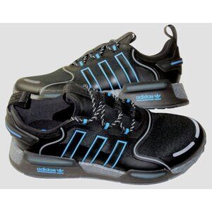 Adidas Originals Men's NMD_V3 HQ6637 Running Shoes Black Pulse Blue Sizes NIB